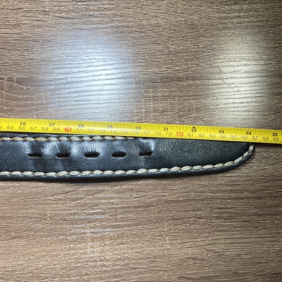 Unisex Machine by Bassico Made in Spain Small Leather Belt - Picture 9 of 10